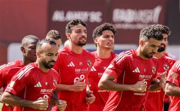 الأهلي يكثف تدريباته استعدادًا لمواجهة غزل المحلة 