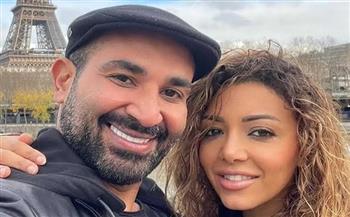 علياء بسيوني تهنئ زوجها أحمد سعد بعيد ميلاده: "أنت كل حياتي"