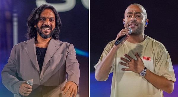 تامر عاشور وبهاء سلطان يشعلان مهرجان صيف بنغازي بحضور جماهيري كامل العدد