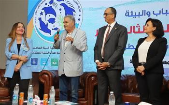 استمرار فعاليات منتدى الشباب العربي تحت شعار "شواطئنا حياتنا.. والبلاستيك خطرها"