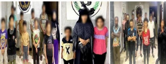 سقوط المتهمين باستغلال الأطفال فى أعمال التسول بأكتوبر والمعادي