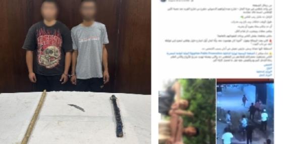 القبض على طرفي مشاجرة بالأسلحة البيضاء بسبب معاكسة فتاة في المرج  