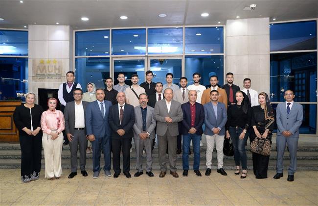 ختام فعاليات البرنامج التدريبي المشترك بين جامعتي المنصورة والمستقبل العراقية