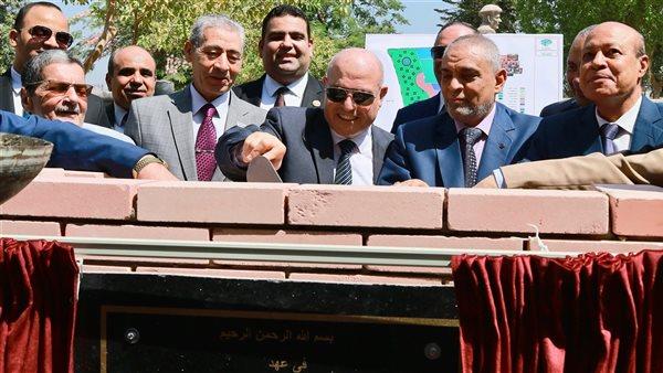 المستشار محمد الشناوي يضع حجر الأساس للمقر الجديد لنادي مستشاري النيابة الإدارية
