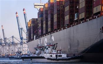 وصول سفينة الحاويات العملاقة "MSC AMELIA" إلى ميناء دمياط