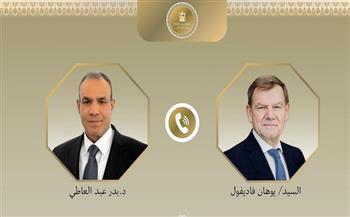 وزير الخارجية ونظيره الألماني يتناولا تطورات الأوضاع الإنسانية الكارثية بقطاع غزة