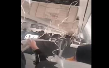 ذعر في طائرة عراقية.. هبوط اضطراري بسبب خلل نظام الضغط الجوي (فيديو)