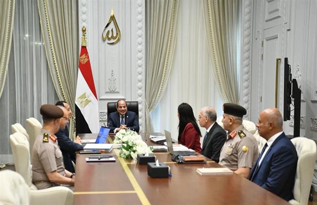 الرئيس السيسي يوجه بالاستمرار في الاستثمار لتحديث المنظومة المائية والري