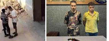 سقوط سائق وعاطل يروجان المواد المخدرة في المطرية