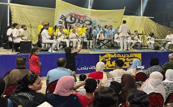 "صيف بلدنا" بجمصة يواصل لياليه الفنية بإبداعات السمسمية والفن الشعبي والموسيقى العربية