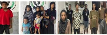 القبض على 12 شخصًا لقيامهم باستغلال أطفال الأحداث في أعمال التسول بالجيزة