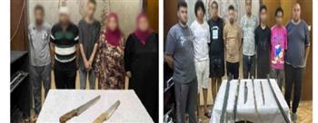 سقوط طرفي مشاجرة بالأسلحة البيضاء بسبب لهو الأطفال في القاهرة