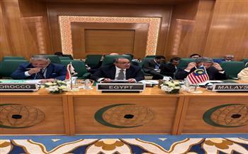 وزير الخارجية يشارك في الدورة الاستثنائية لدول التعاون الإسلامي لبحث العدوان الإسرائيلي على فلسطين