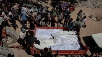ارتفاع عدد ضحايا مجزرة الاحتلال بمجمع ناصر في خان يونس إلى 19 شهيدًا