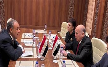 لقاء ثنائي بين وزيري خارجية مصر والعراق على هامش الدورة الاستثنائية لمنظمة التعاون الإسلامي بجدة