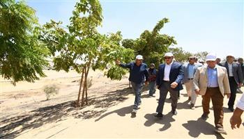 وزير الإسكان يتفقد مشروع حدائق تلال الفسطاط لمتابعة سير الأعمال بالمناطق التراثية والاستثمارية  