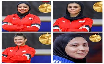 "القومي للمرأة" يهنئ بطلات منتخب مصر لفوزهن بأربع ذهبيات وفضية فى بطولة آسيا المفتوحة للجودو 