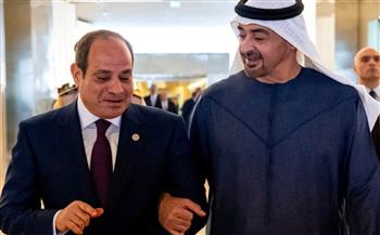 الرئيس السيسي يستقبل الشيخ محمد بن زايد رئيس الإمارات فى العلمين