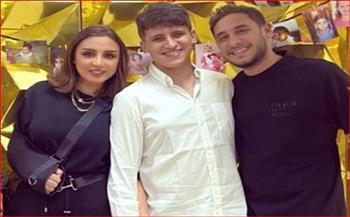 بعد تعافيها.. أول ظهور لأنغام في منزلها بالساحل الشمالي برفقة أبنائها