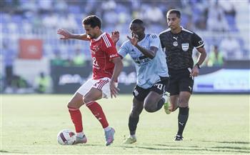 الدقيقة 30.. الأهلي 0-0 غزل المحلة