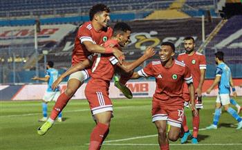 الدوري الممتاز.. مودرن سبورت يتقدم على بيراميدز بهدف في الشوط الأول