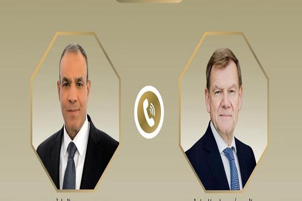 وزير الخارجية ونظيره الألماني يبحثان هاتفيًا أوضاع غزة وتطورات النووي الإيراني 