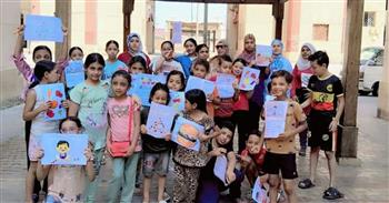 "الثقافة" تواصل أنشطتها بالمناطق الجديدة الآمنة وتنظم زيارة للأطفال لمهرجان مسرح الطفل