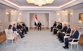 الرئيس السيسي يشيد بالخطوات الإيجابية التي اتخذتها الحكومة اللبنانية لإعادة انتظام مؤسساتها