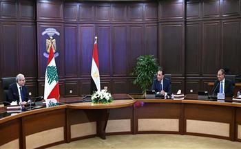 جلسة مباحثات موسعة لرئيس الوزراء مع نظيره اللبناني حول القضايا ذات الاهتمام المشترك