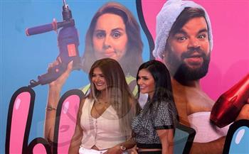 أوس أوس وفراس سعيد ودنيا سامي يحضرون العرض الخاص لفيلم "بابا وماما"