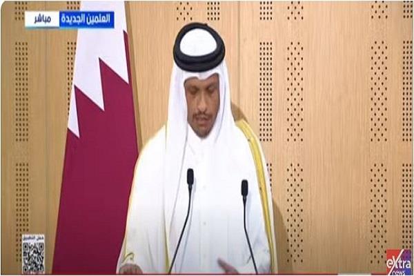 رئيس الوزراء القطري: مصر وقطر ملتزمتان بحل أزمة غزة رغم محاولات التقليل من الجهود