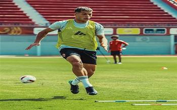 إمام عاشور يشارك في مران الأهلي 