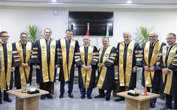 وزير السياحة والآثار يشارك في حفل تخرج طلاب الأكاديمية العربية للعلوم والتكنولوجيا 