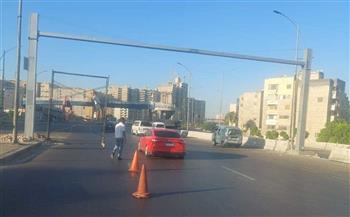 محافظة الإسكندرية: البدء في إنشاء الإشارة الثالثة أعلى محور المحمودية للحد من الحوادث