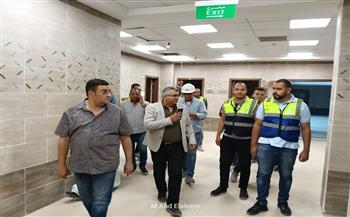 مساعد وزير الصحة يتفقد مشروع إنشاء مستشفى العبور التخصصي تمهيدًا لتشغيله