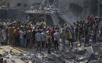 استشهاد 7 فلسطينيين في قصف للاحتلال الإسرائيلي على مدينة غزة