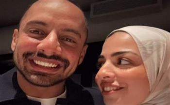 زوجة عمرو وهبة تحتفل بعيد ميلاده بكلمات من القلب