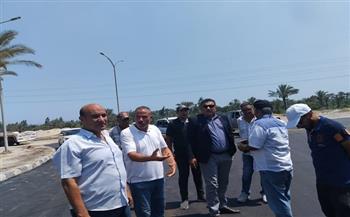 رئيس جهاز دمياط يتفقد شركات النظافة للتأكد من الالتزام بالمعايير