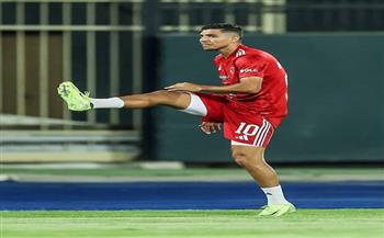 شريف يقود هجوم الأهلي أمام بتروجت وديا استعدادا للقاء مودرن فى الدورى 