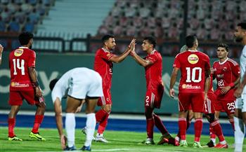 مباراة ودية.. الأهلي يتقدم على بتروجت بثنائية في الشوط الأول
