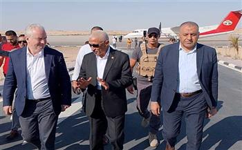 وفد من مجلس الشيوخ الأمريكي يتفقد معبر رفح البري  