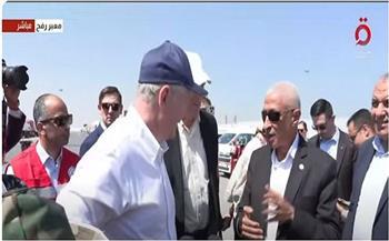 محافظ شمال سيناء: معبر رفح مخصص في الأصل لعبور الأشخاص وليس لحركة الشاحنات 