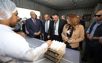 وزيرة التنمية المحلية: مشروع الـ "30 مليون بيضة" بالخانكة سيلعب دوراً محورياً في استقرار السوق