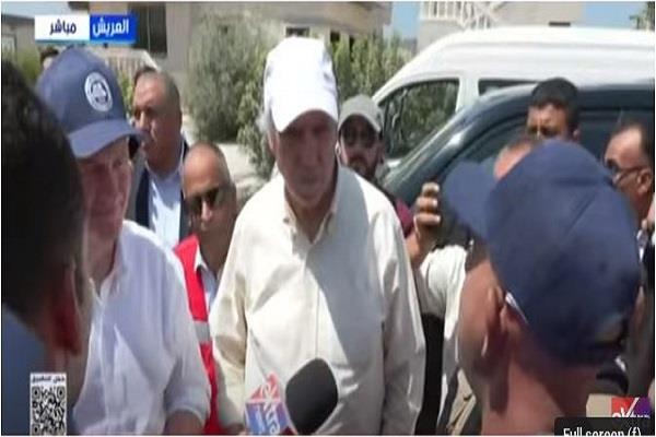 وفد الشيوخ الأمريكي يطلع على الجهود المصرية المتعلقة بإنفاذ المساعدات الإنسانية إلى غزة