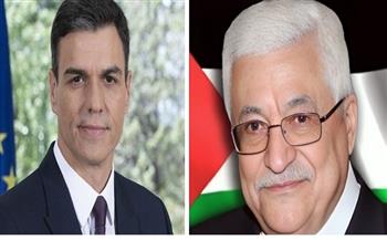 الرئيس الفلسطيني ورئيس وزراء إسبانيا يؤكدان أهمية عقد المؤتمر الدولي للسلام لتثبيت حل الدولتين