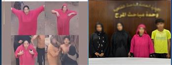 ضبط سيدة وأشخاص آخرين لارتكابهم أعمال بلطجة وترويع المارة في المرج