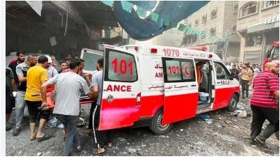 الهلال الأحمر الفلسطيني: التهجير القسري لسكان غزة سيعني كارثة إنسانية مضاعفة 