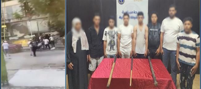 إصابة شخص إثر مشاجرة في مول بالجيزة بسبب تأجير فستان زفاف