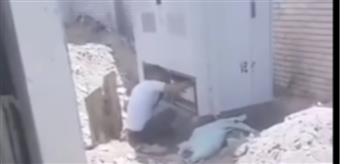 كشف حقيقة سرقة بطاريات محول كهربائى من منطقة مشتول السوق بالشرقية