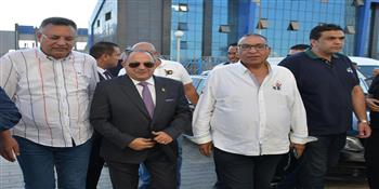 محافظ بورسعيد يشهد مباراة المصري وكهرباء الإسماعيلية باستاد السويس الجديد